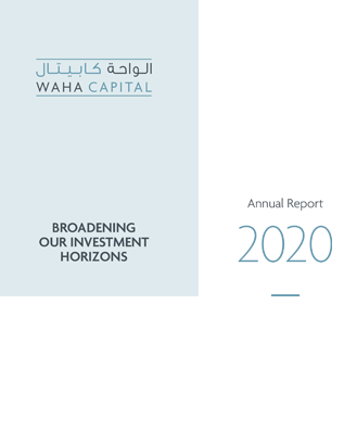 Waha Capital 2020 Annual Report